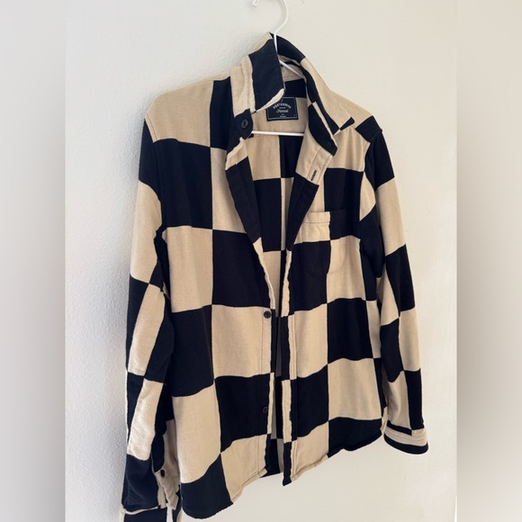 LIKE NEW Portuguese Flannel heavyweight flannel in checkered Men’s Small - Picture 5 of 10